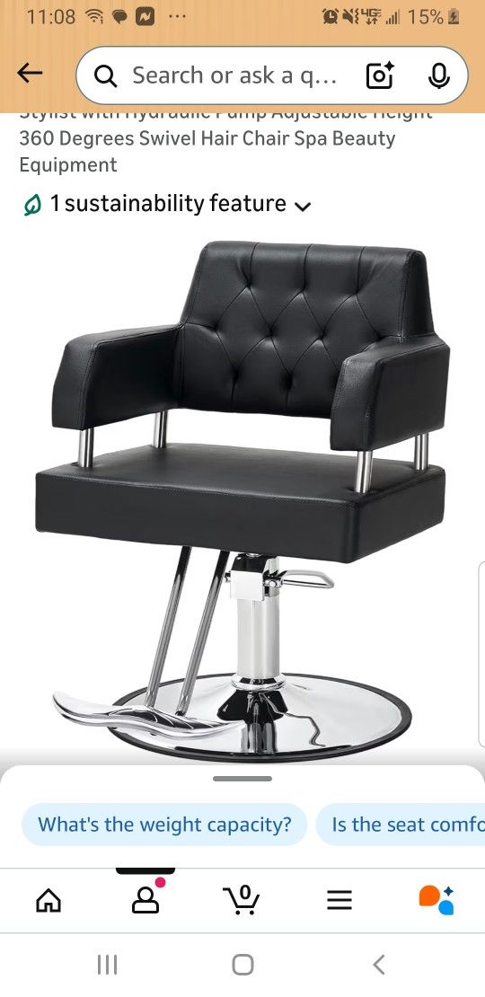 Aurora Salon Chair 