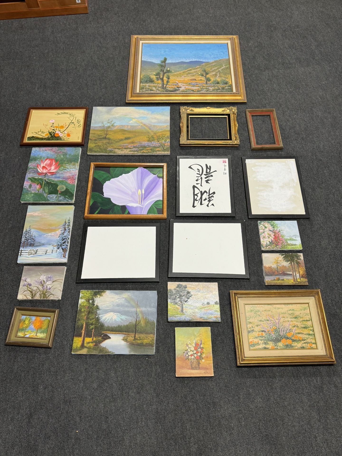 Collection Of Paintings / Frames