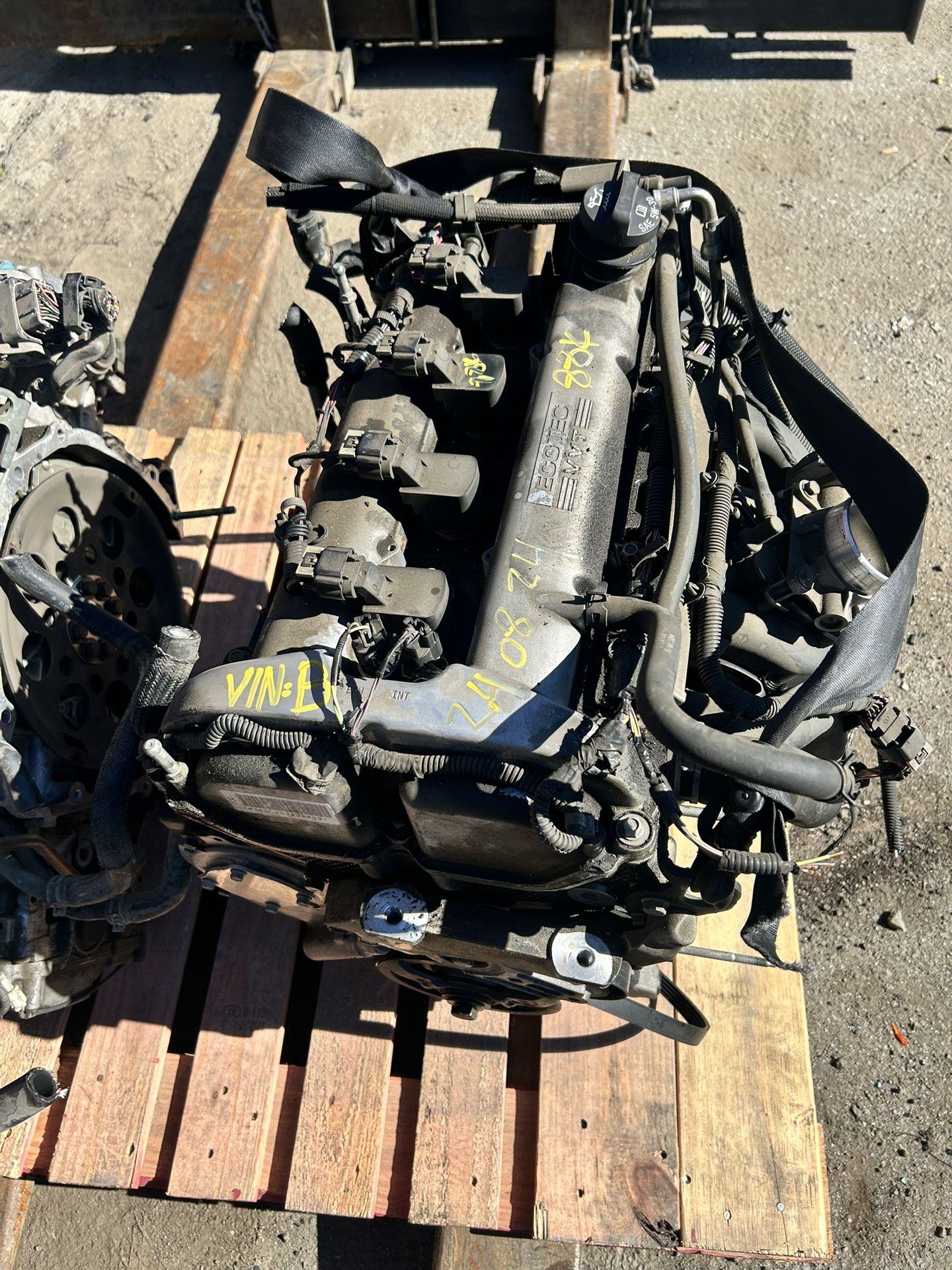 2.4 Engine 2008 LE5 vin “B” Malibu, HHR, G5, Cobalt Used Engine for ...
