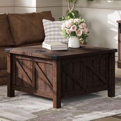 NEW WAMPAT Farmhouse coffee table 