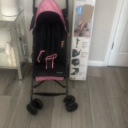 3D Pink Stroller 