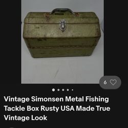 Simonsen Metal Tackle Box
