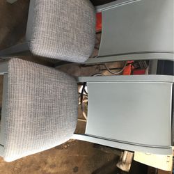 4 Dining room chairs just been refinished and reupholstered