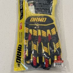 NEW Mechanix Wear ORHD 4342 OutDry Waterproof High Visibility Work Gloves Size 2XL / 12