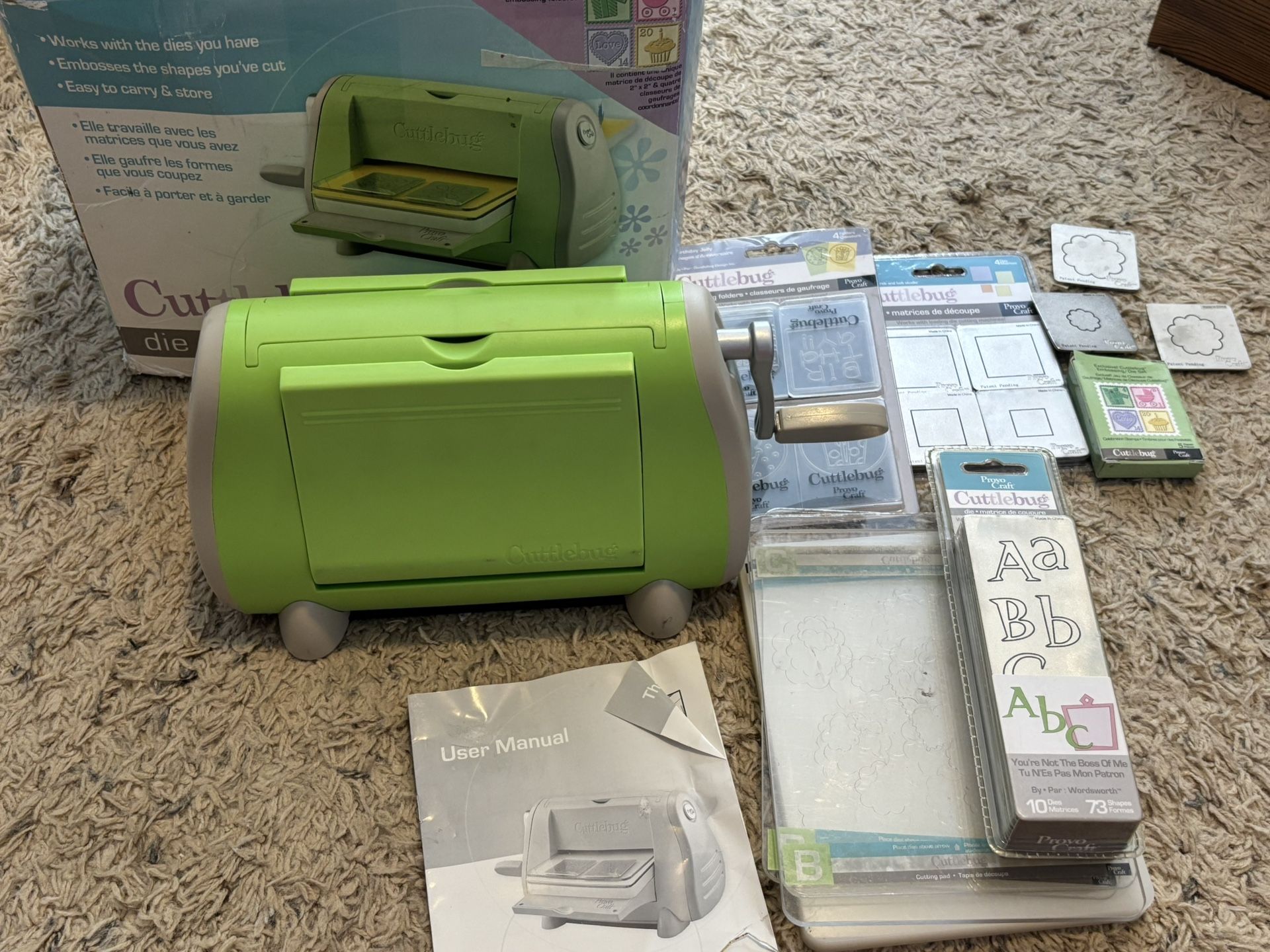 Cricut Cuttlebug Die Cutter And Embosser Machine