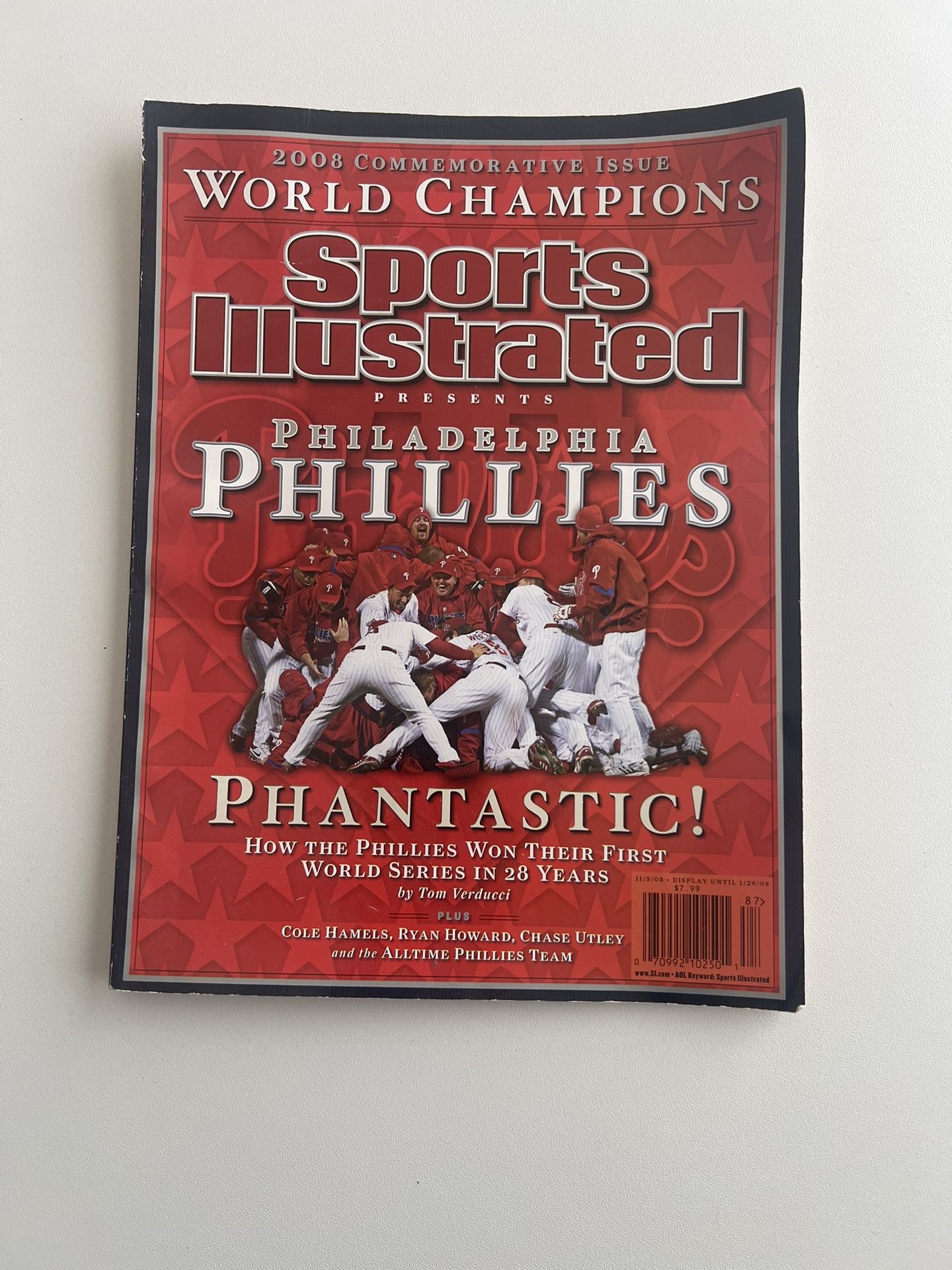 Sports Illustrated- Phillies 2008 World Series -Special Edition