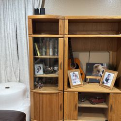 Tv Furniture With CD And DVD Drawers  