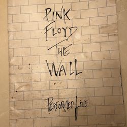 Pink Floyd The wall tour Program