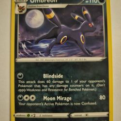 2024 McDonald's Promo Umbreon Pokémon Card