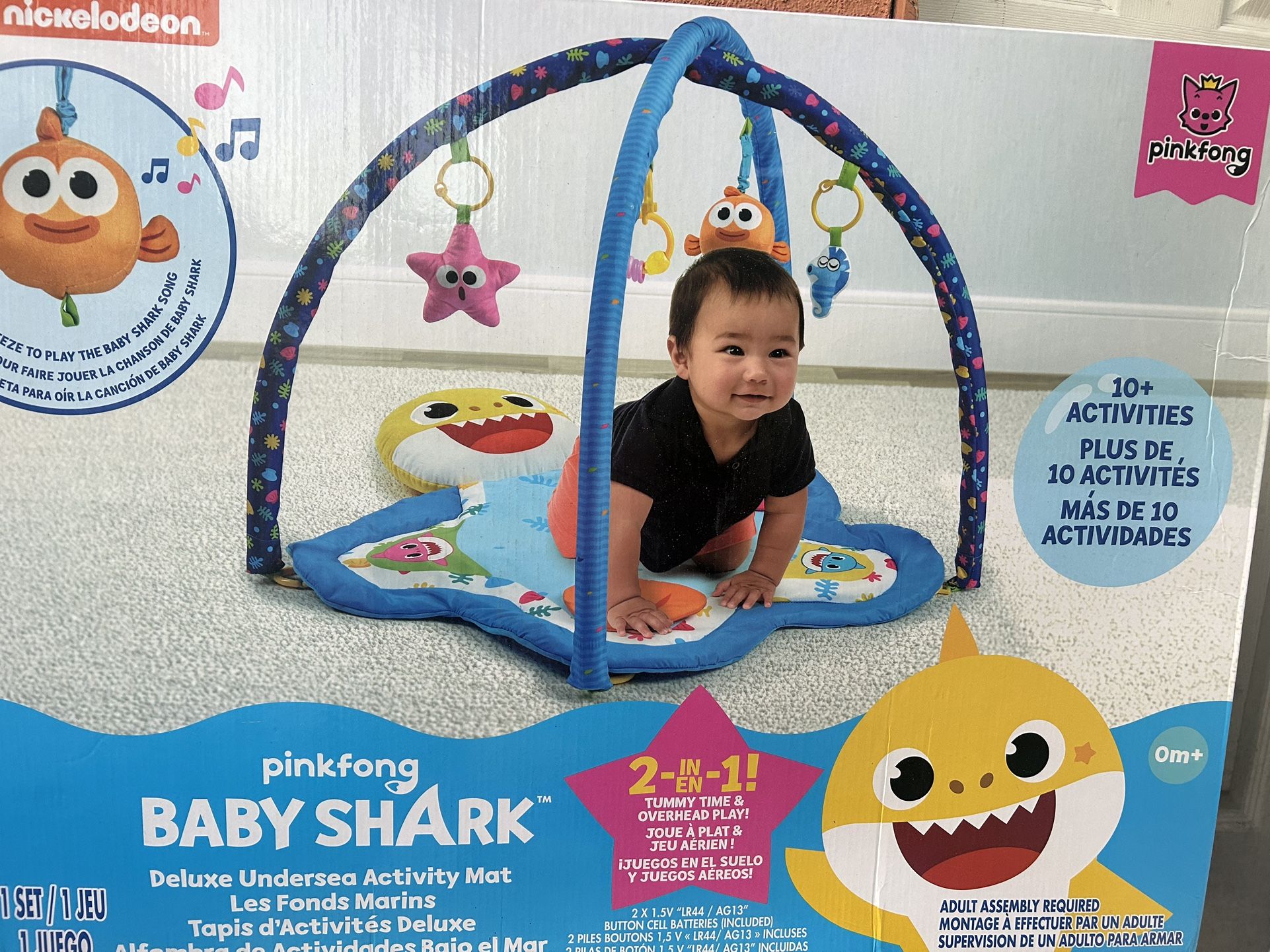 Tummy time, & overhead Play