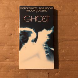 Ghost 1990 VHS