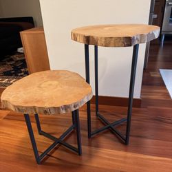 End Tables Made From Room and Board
