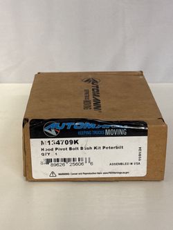 Automann M134709K Hood Pivot Bolt Bush Kit, For Peterbilt