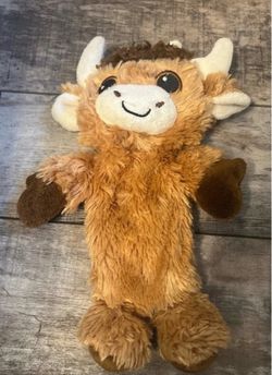 Vibrant Life Longhorn Cow Squeaky Dog Toy (New/Unused)