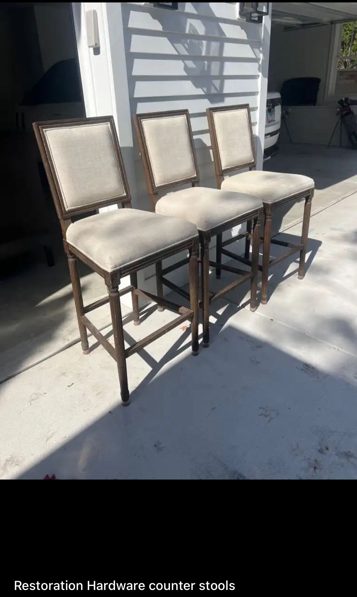 Restoration Hardware counter stools