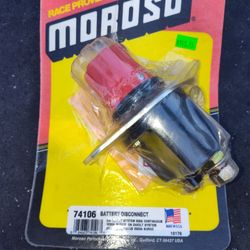 MOROSO BATTERY DISCONNECT FOR $100