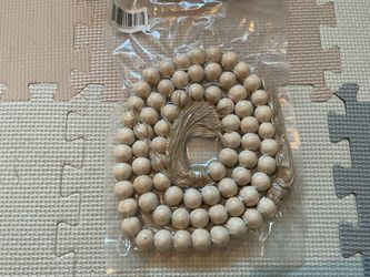 Unfinished Tassel Wood Beads