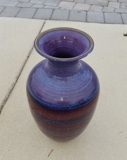 Purple 19" Vase