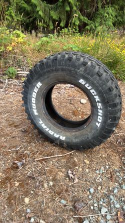 Set of 4 Buckshot Mudder LT33x12.50R15 Tires – $350 OBO