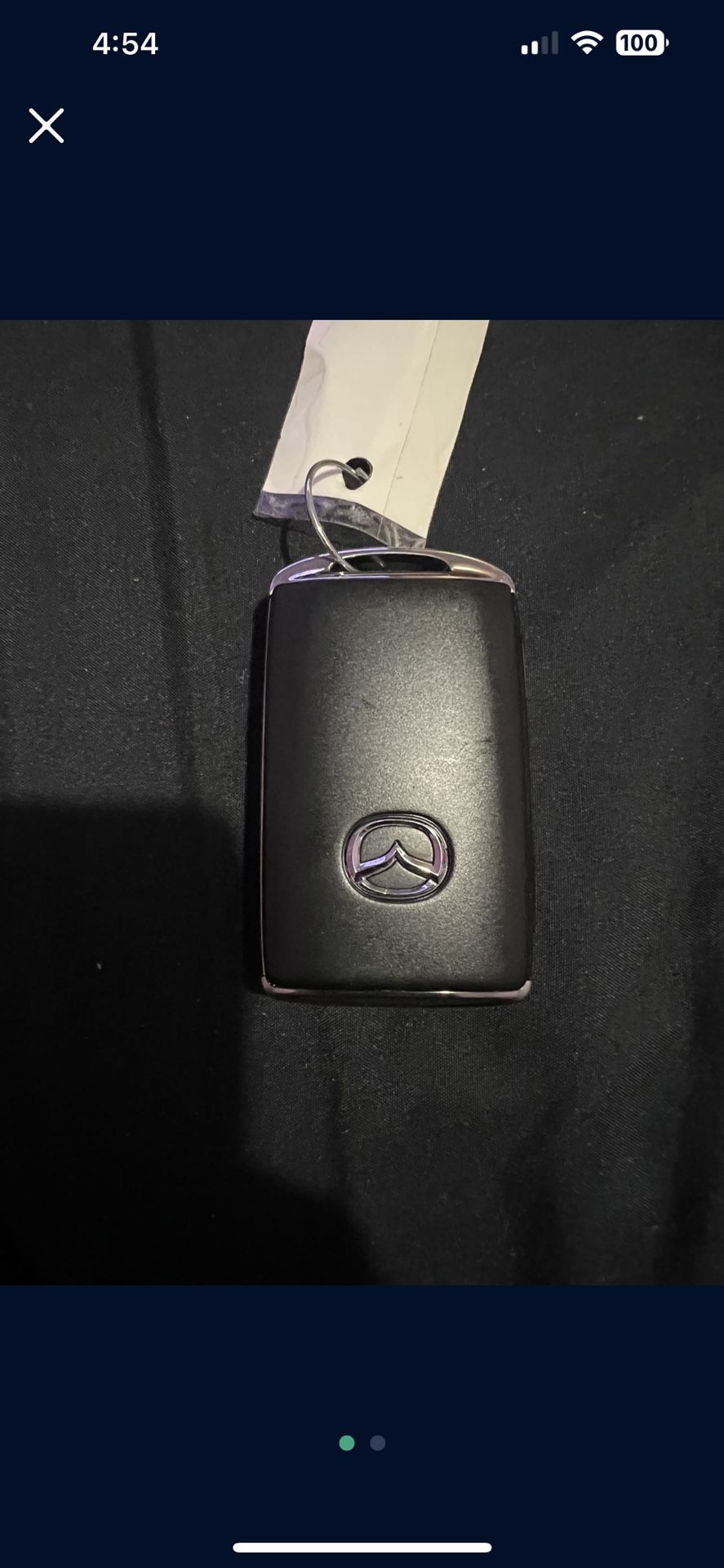 Mazda Replacement Key