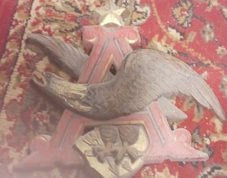BUDWISER BIG A WALL HANGER