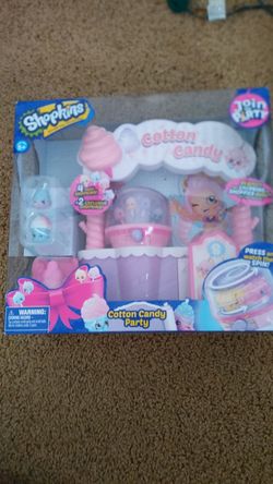 Shopkin cotton candy party