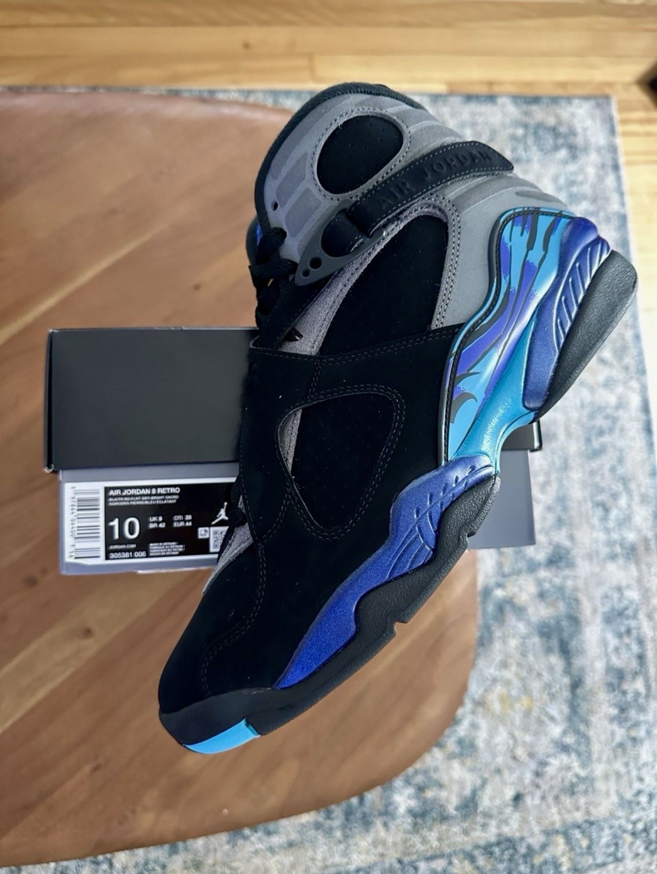 Air Jordan 8 AQUA / DS (2025) / Size 10