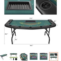 Poker Table (Brand New