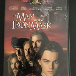 Man In The Iron Mask Leonardo DiCaprio DVD 