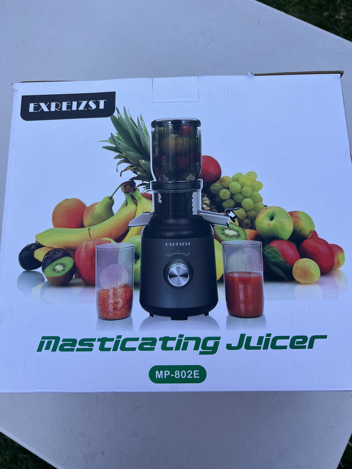 Cold Press Juicer, Juicer Machines with Wide Feed Chute