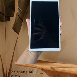 Samsung Tablet 