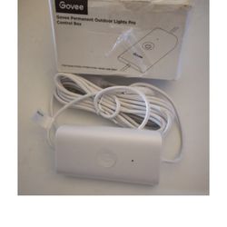 Govee Permanent Outdoor Lights CONTROLLER BOX ONLY! PRO White H706 A,B, C, 200ft Coverage.
