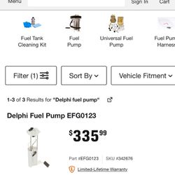 Chevy S10 Delphi Fuel Pump