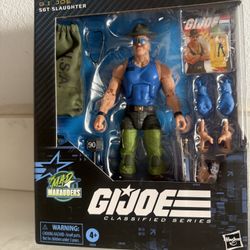 G.I. Joe Classified 6" Figure Mad Marauders - Sergeant Slaughter #129