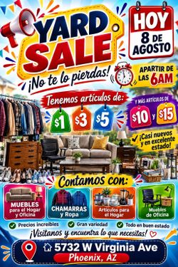 Yard sale