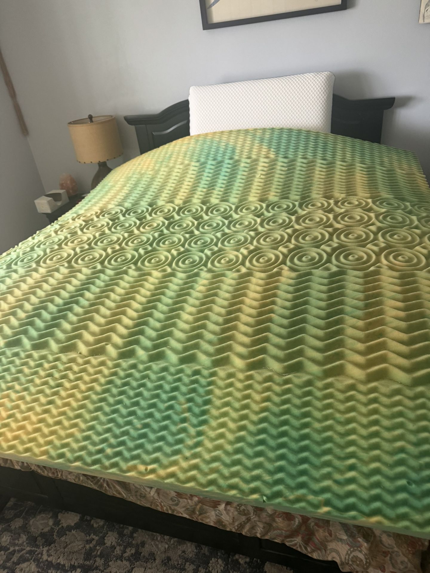 4" cooling gel memory foam king mattress topper -only $60