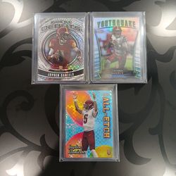 Jayden daniels topps RC refractors lot
