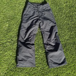 Quicksilver Black Snowboard Pants Youth 10/Medium