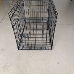 Dog Cage 19”x30”x21”high 