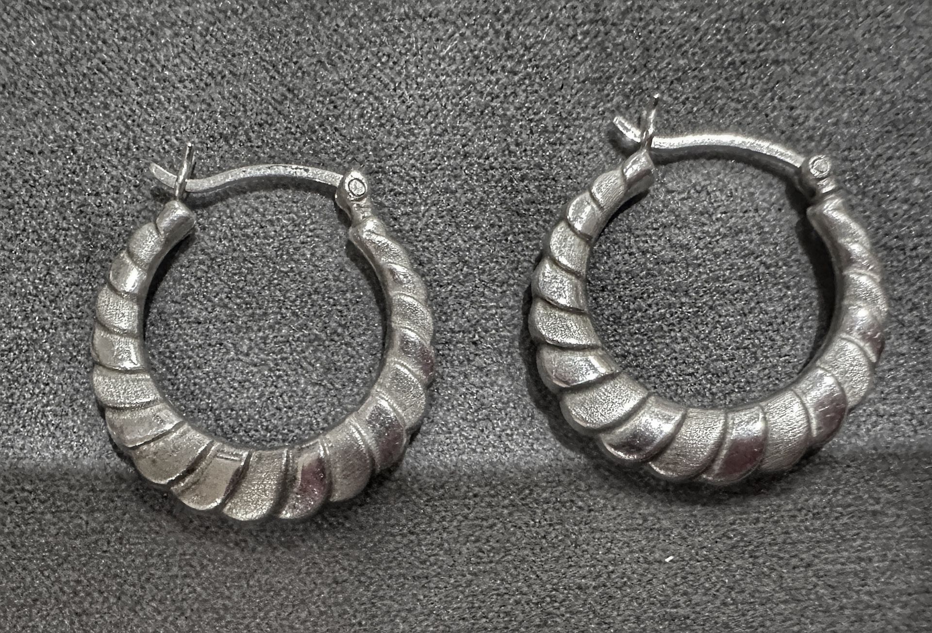 Sterling Silver Hoop Earrings