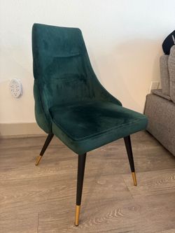 Tufted Velvet Side Chair