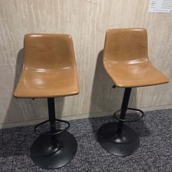 Waleaf Swivel Counter Height Bar Stools, available in sets of 2 