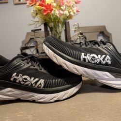 Hoka One One Bondi 7 Men's size 12 BONDI 7 1110518 F27222A Decent Condition Lots Left
