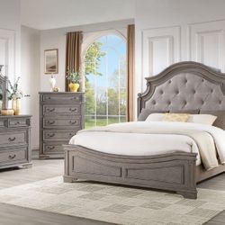 B6010-4pc Queen Bedroom Set 💕😍👀✅📲🔥🚛😎