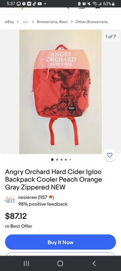 Angry Orchard Backpack Cooler Thumbnail