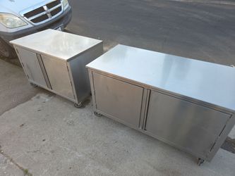 Cabinet, Stainless Steel - heavy gauge