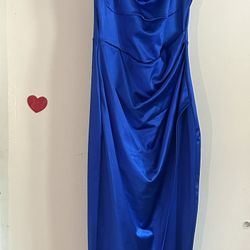Royal Blue Dress