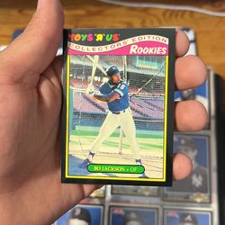 Bo Jackson baseball card 