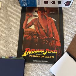 Indiana Jones Poster Vintage