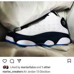 Air Jordan 13 Obsidian  Size 14 